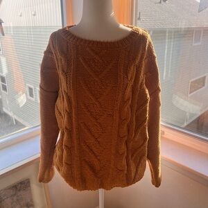 Primark gold knit sweater